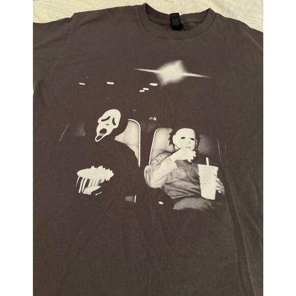 Michael Myers, Ghost Face T-Shirt, Horror Movie, Halloween, Size Medium - Picture 3 of 7